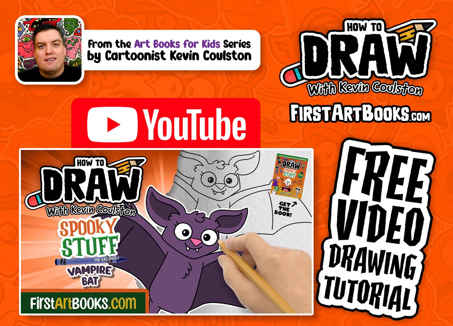 How to Draw A Vampire Bat