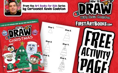 How to Draw A Christmas Tree in 6 Easy-to-Follow Steps | A Free Christmas Drawing Activity for Kids