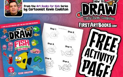 How to Draw an Anglerfish in 6 Easy Steps | Free Activity Page | Fun Drawing Worksheet for Kids