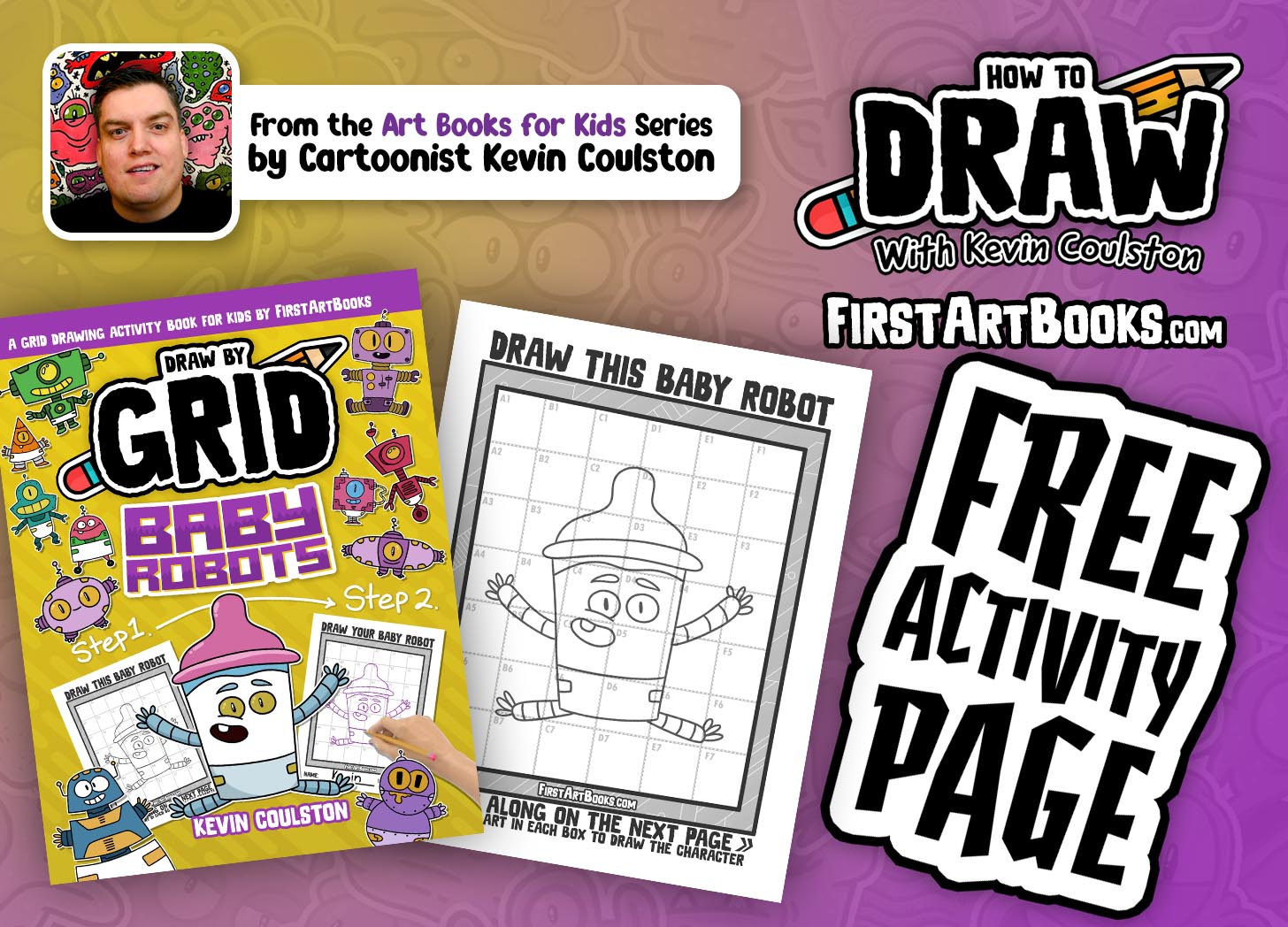 Draw a Baby Bottle Robot