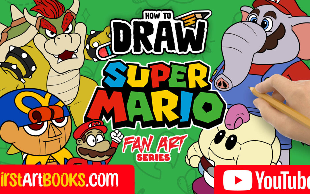 Mario Day Drawing Tutorials