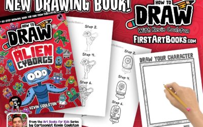 New Alien Cyborg Drawing Book | Easy Step-by-Step Drawing for Kids