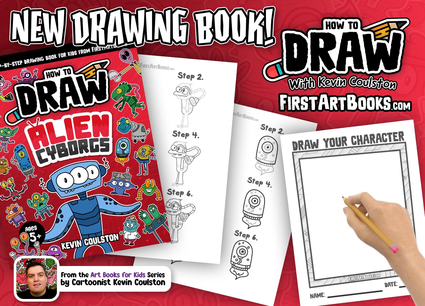 Alien Cyborg Drawing Book Alien Cyborg Drawing Book